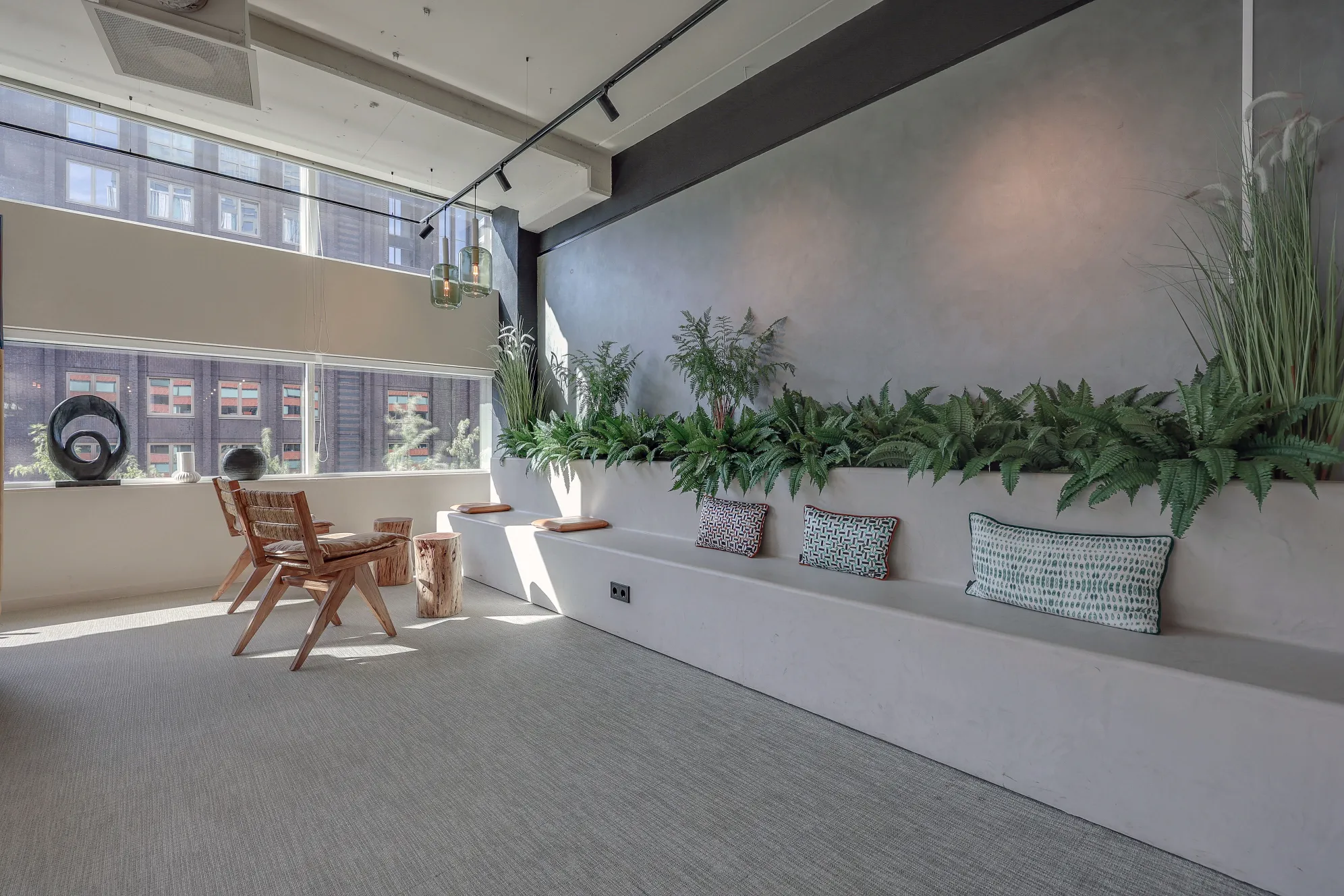 Lounge area at Tribes Amsterdam Zuidas FOZ